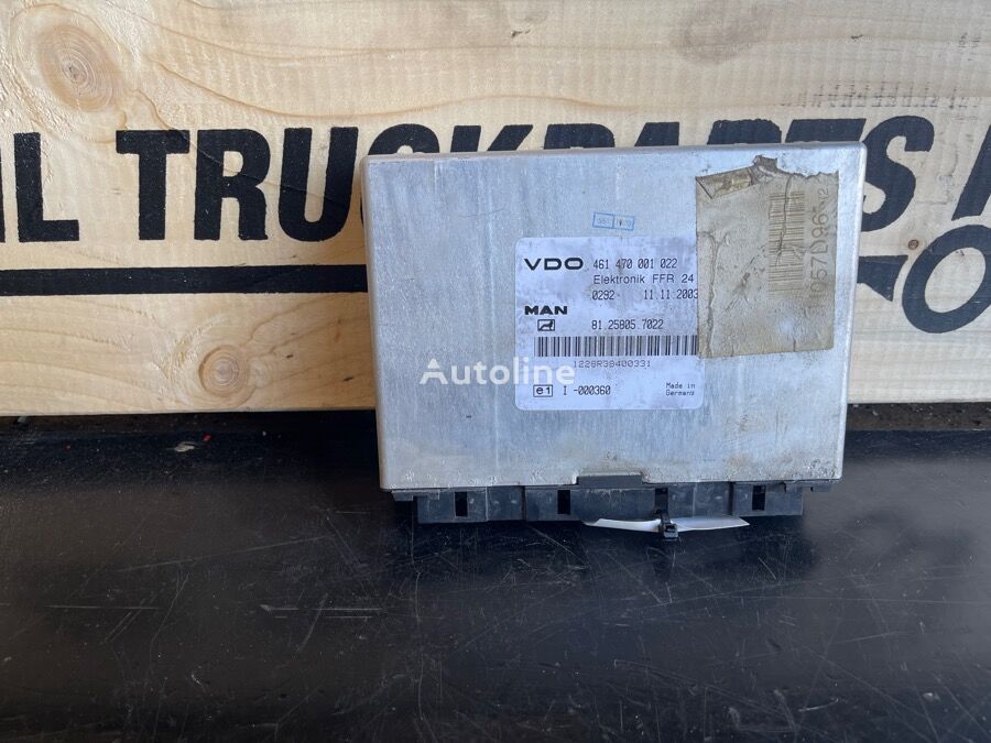 MAN ECU 81.25805-7022 control unit for truck