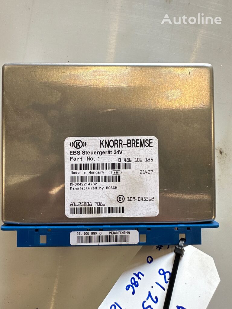 блок управления MAN ECU EBS 81.25808-7086 для грузовика