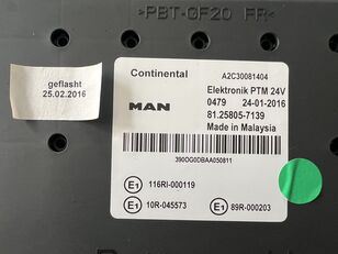 MAN PTM Electronics 81.25805.7139 control unit for MAN TGL 8.180 Euro 6 truck