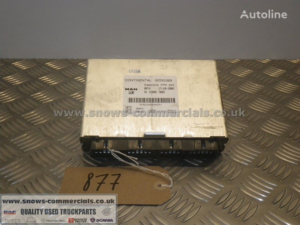 φορτηγό MAN TGL TGS για μονάδα ελέγχου MAN FFR ECU 81.25805-7089