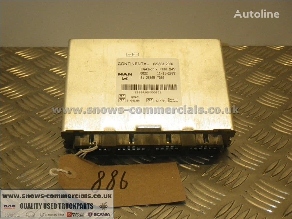 unité de commande MAN FFR ECU 81.25805-7086 pour camion MAN TGM