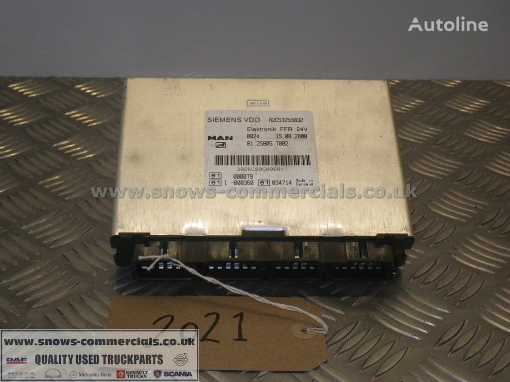 MAN FFR ECU 81.25805-7082 besturingseenheid voor MAN TGL  vrachtwagen