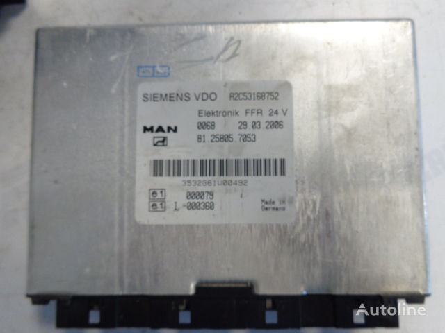 блок управления MAN FFR control unit 81258057053 для тягача MAN TGA