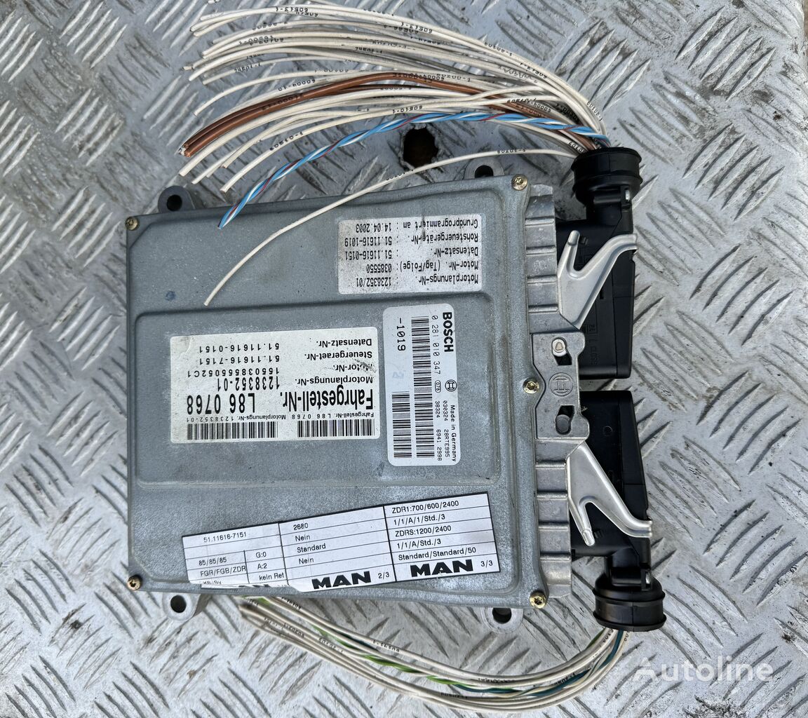 MAN LE15.250 , Bosch 0281010347 control unit for MAN LE15.250 , Bosch 0281010347 truck