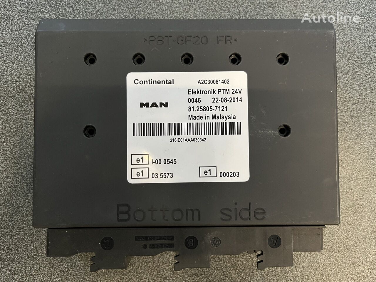 MAN PTM unidad de control para MAN TGX camión