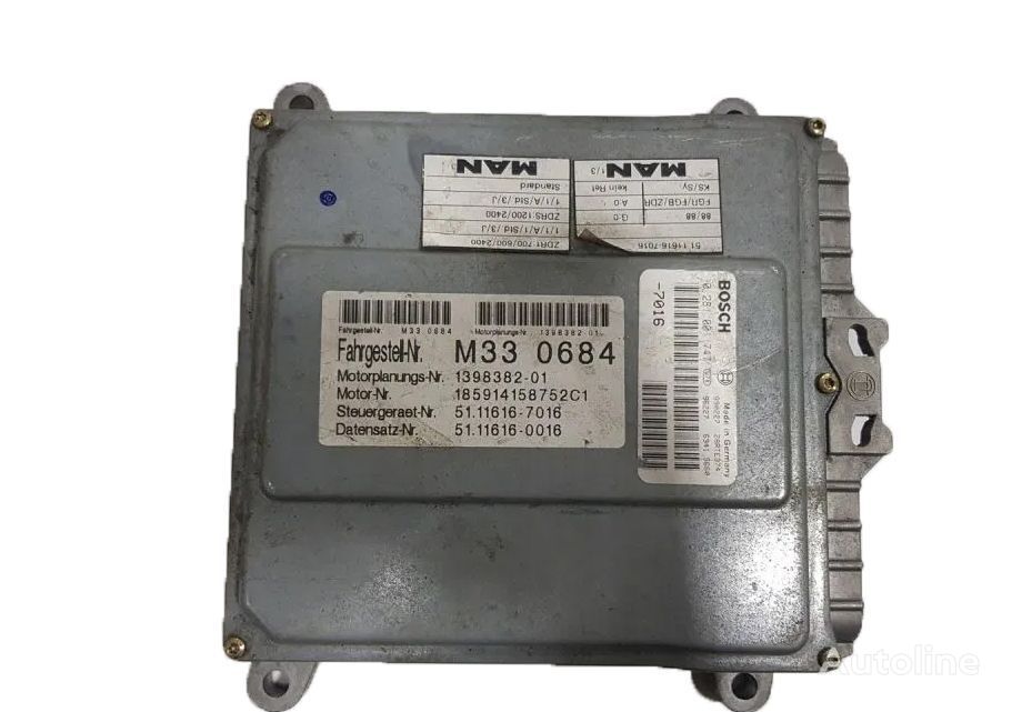 MAN STEROWNIK SILNIKA L2000 LE94-04 51116167016 BOSCH 0281001747 unidad de control para MAN L2000 cabeza tractora