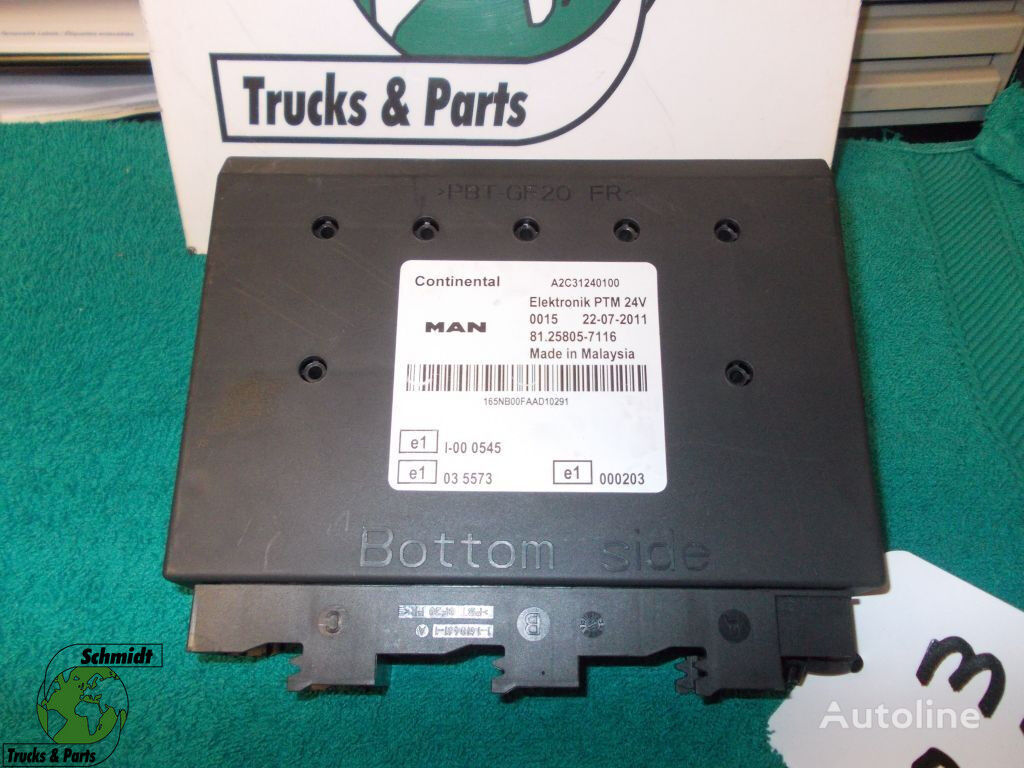 MAN TGS TGX TGM TGL EURO 5 control unit for truck