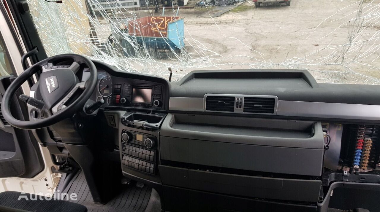 riadiaca jednotka MAN TGX EURO6, EURO 6 emission dashboard, panel right side drive, se na ťahača MAN TGX, TGS