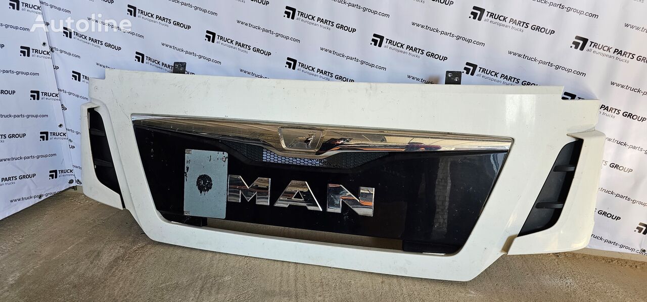 MAN MAN TGX, TGS EURO 6 front service door assembly, hood, radiator grille, front panel, front flap, front door 81611106081, 81611106095, 81611106058, 81611500143, 81611506094, 81611506070, 81611500146, 81611500141, 81978702045, 81978402108, 06438390092, 81978402109, 06438390092, 81978402110, 06438390092, 81611400043, 81611500138, 81968050003, 81611456005, 81611456004, 81611440023, 81611446002, 81611100123, 81611100089, 81611100122, 81611100088, 06072190010, 81611506106, 81611506125, 81611506124, 81978702052, 81611100091, 81611100090, 81611100143, 81611100144, 81611400035, 81978402120, 81978402121, 81978402122, 81970060047, 81970060040, 81611455003, 81611455004, 81611400049, 81611400048, 81971166081, 81971166077, 81971166085, 81971166080, 81971166078, 81971166084, 81971160280, 81971160281, 81617016369, 81617010332, 81617010333, 81617016366, 81617016326. kuorma-auto MAN TGX, TGS EURO 6 front service door assembly, hood, radiator gril ohjausyksikkö