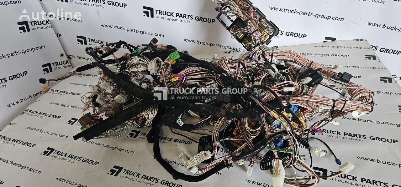 MAN TGX, TGS EURO6 cable harness with connectors inside cab, full se Steuereinheit für MAN MAN TGX, TGS EURO6 cable harness with connectors inside cab, full set, wiring set electric support 81254586184, 81254585181, 81254566672, 81254595085, 81254585533, 81254566749 Sattelzugmaschine