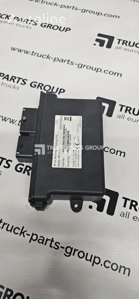 وحدة التحكم MAN TGX, TGS, EURO6 emission microlise tracking unit MTU4-A, ML30-CT لـ السيارات القاطرة MAN MAN TGX, TGS, EURO6 emission microlise tracking unit MTU4-A, ML30-CTN-A-VMD-00-80, 10R036206, 352108071534528, 352108075192026, 355826018934876