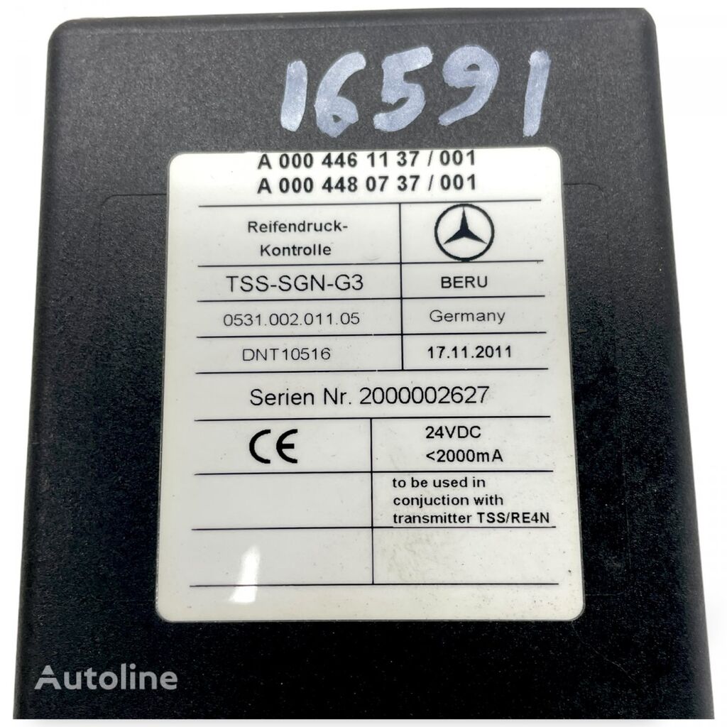 unité de commande MERCEDES-BENZ,BERU Actros MP4 2551 (01.12-) pour tracteur routier Mercedes-Benz Actros MP4 Antos Arocs (2012-)