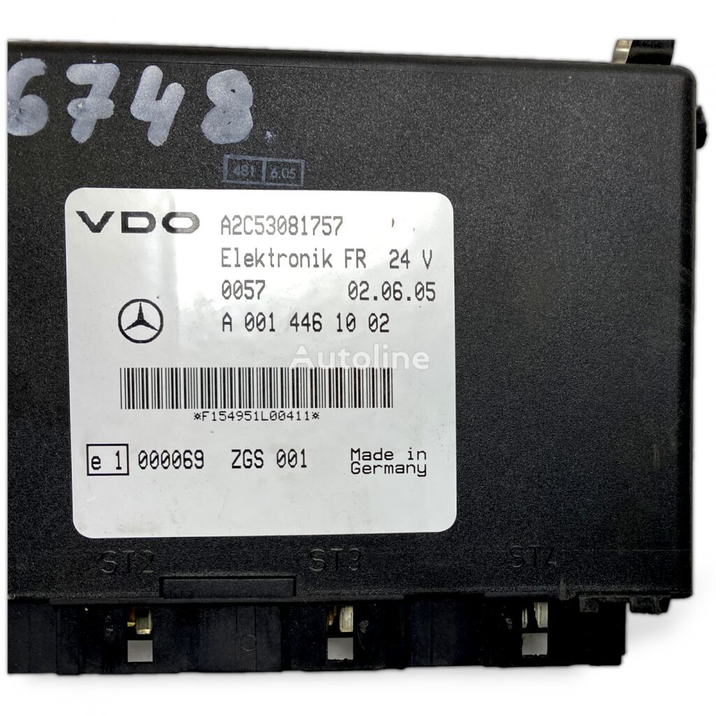 بلوک کنترل کننده MERCEDES-BENZ,VDO Econic 2628 (01.98-) A2C53081758 برای تریلی Mercedes-Benz Econic (1998-2014)