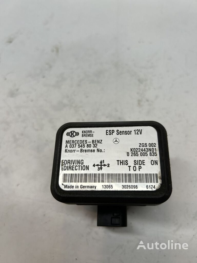 centralina Mercedes-Benz ACTROS MP4 1845 L ESP-Sensor A0375458032 12.80 Diesel 330kw 2016 A0375458032