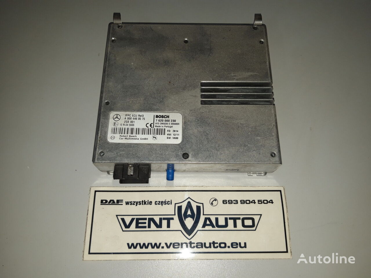 وحدة التحكم Mercedes-Benz ACTROS MP4 IPPC ECU A0004460575 لـ السيارات القاطرة Mercedes-Benz ACTROS MP4