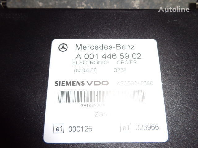 unitate de control Mercedes-Benz Actros, Atego, Axor MP2, MP3, MP4, FR parameter control unit EDC pentru cap tractor Mercedes-Benz Actros, Atego, Axor
