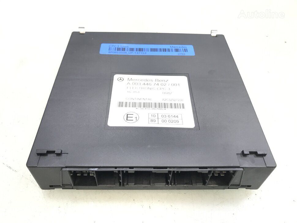 Mercedes-Benz Actros MP4 0034467002 control unit for truck