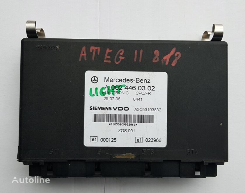 Mercedes-Benz CPC/FR 0024460302 control unit for Mercedes-Benz Actros truck