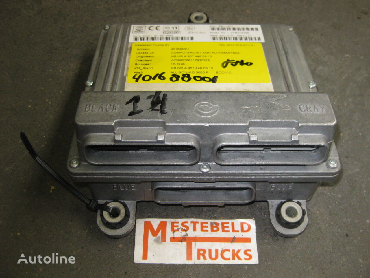 Mercedes-Benz ECU-AGN control unit for Mercedes-Benz Econic 2628 truck