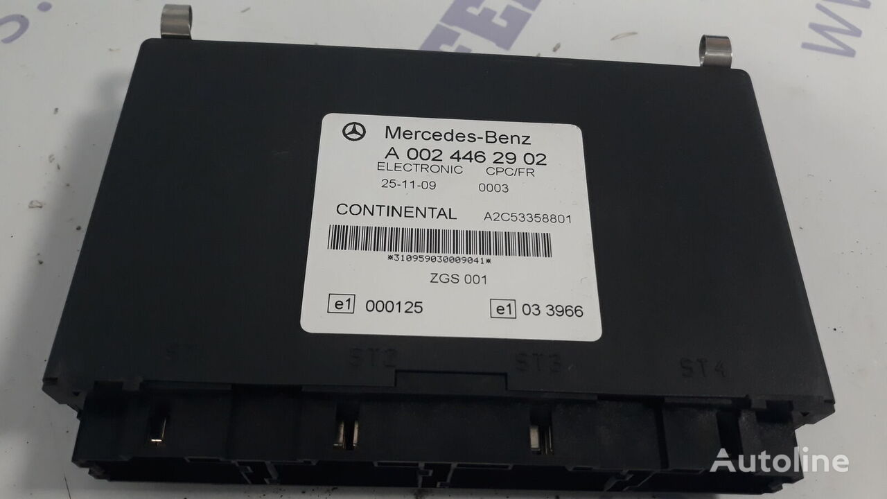 Mercedes-Benz electronic CPC FR control unit A0024462902 unidad de control para Mercedes-Benz Atego tractora