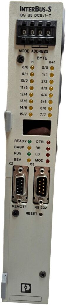 Phönix-Contact 2752000 IBS S5 DSC/I-T unidad de control para robot industrial