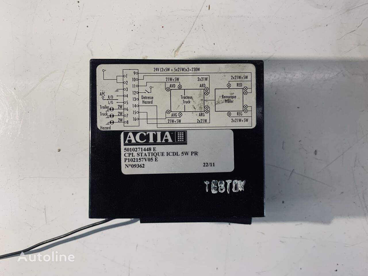 Renault 5010271448 Steuereinheit für Renault PREMIUM Sattelzugmaschine