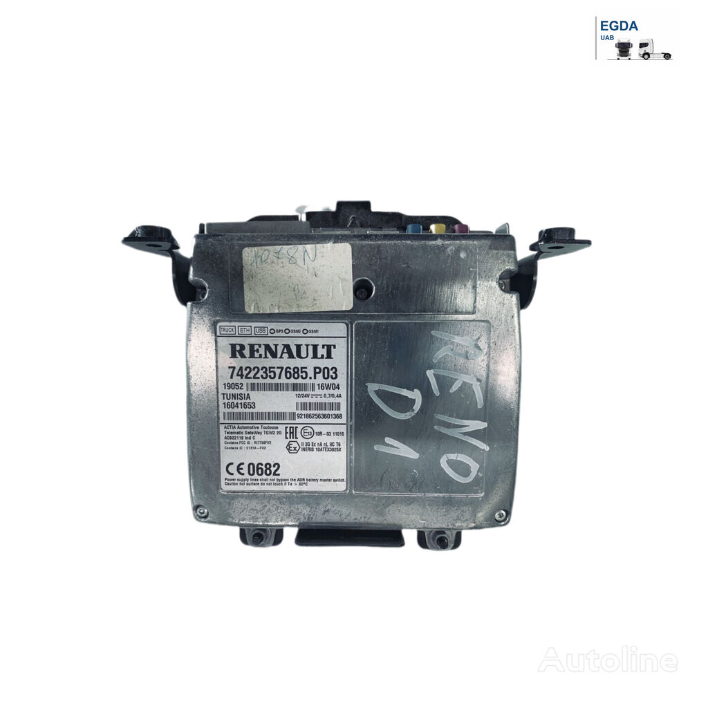 بلوک کنترل کننده Renault 7422357685 برای تریلی Renault