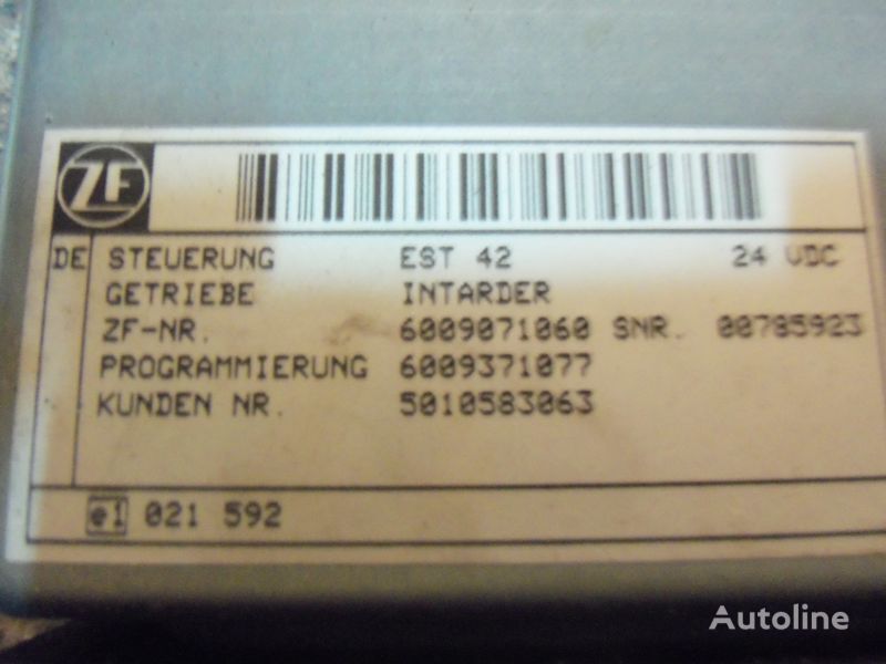 Renault DXI Intarder Control unit, EDC, ECU 5010583063, 0260001028, 5010 vadības bloks paredzēts Renault MAGNUM DXI  vilcēja