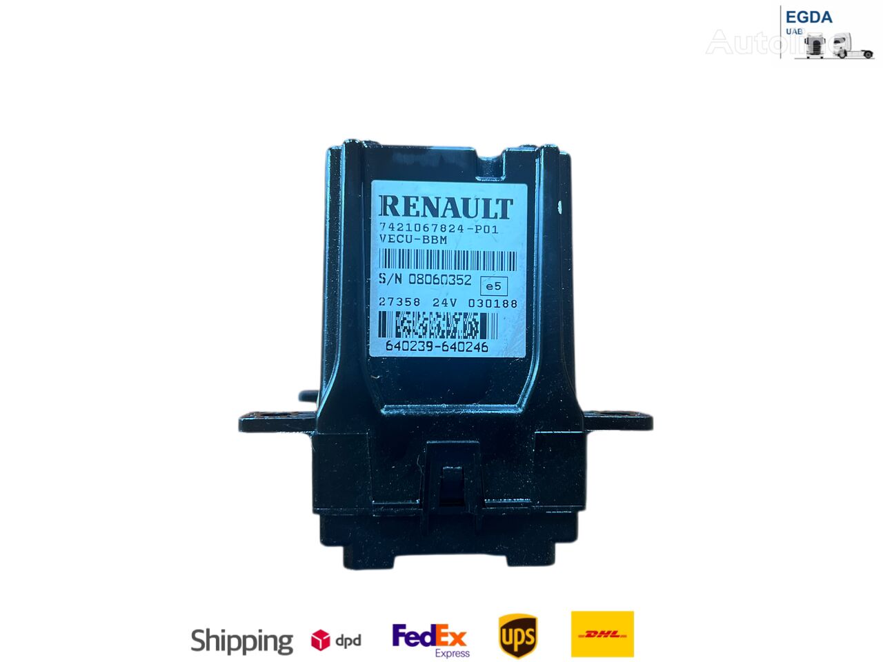 Renault Euro 6 control unit for Renault truck tractor