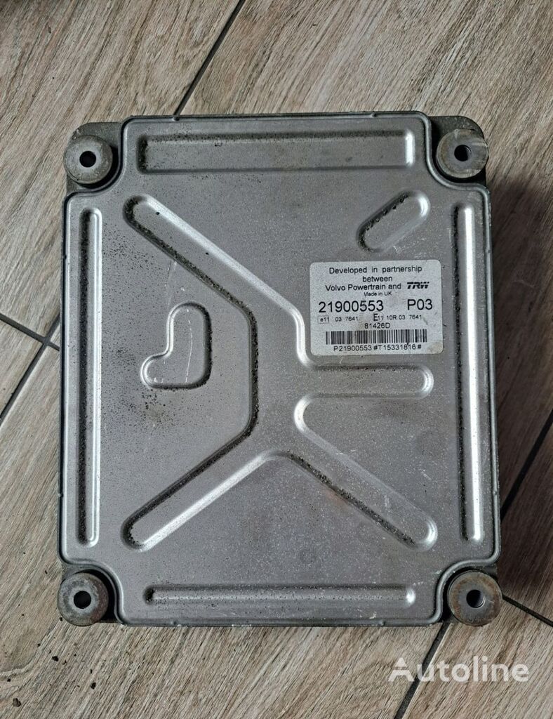 Renault KASETA KOMPUTER SILNIKA RENAULT GAMA T 21900553 21900553 vadības bloks paredzēts kravas automašīnas