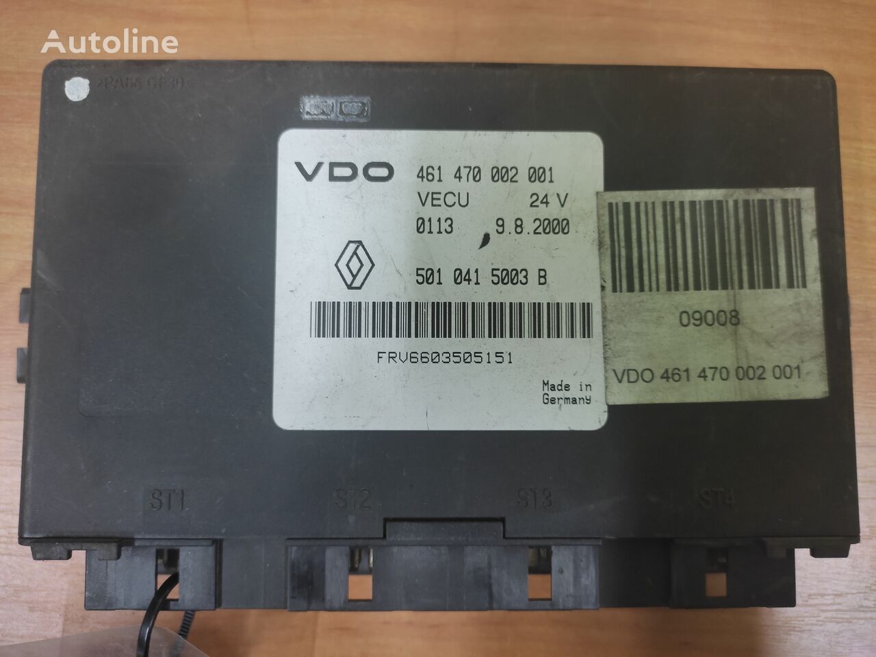 Renault VDO 461 470 002 001 control unit for bus