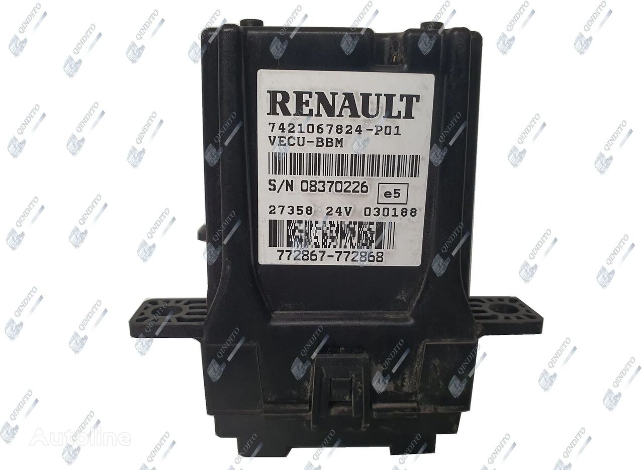 riadiaca jednotka Renault VECU BBM 7421067824-P01 7421067824-PO1 na ťahača Renault PREMIUM DXI