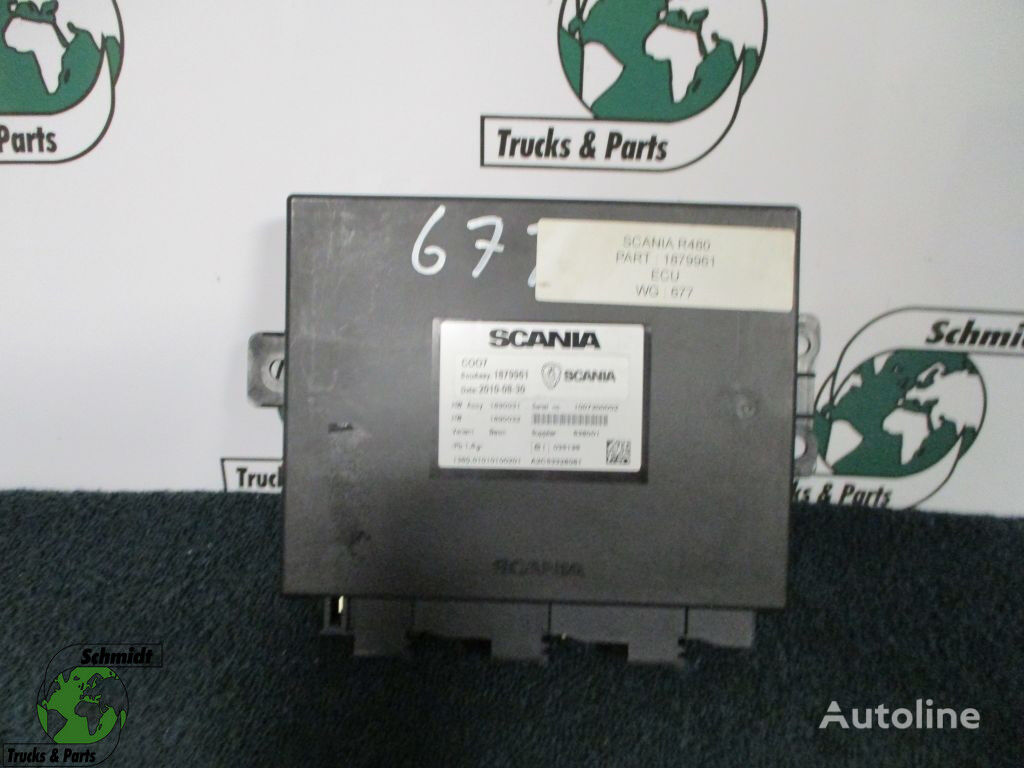 Scania 1879961// 1890031 // 1890032 / 1879949 ECU COO7 R 480 EURO 5 control unit for truck