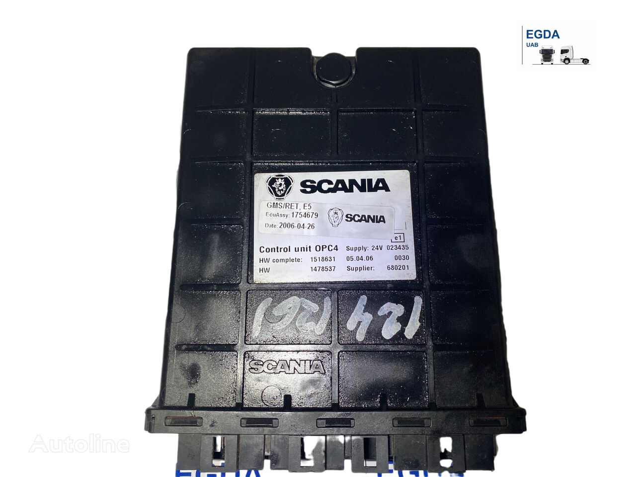 Scania çekici için Scania 2006 OPC4 yönetim bloğu