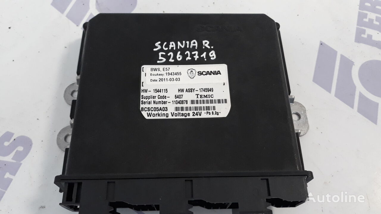 بلوک کنترل کننده Scania BWS control unit برای تریلی Scania R