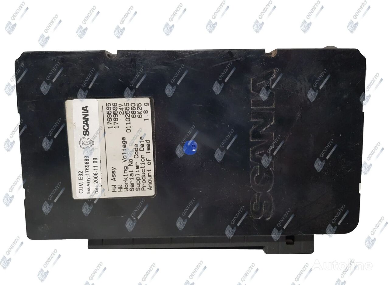 Scania CUV 1769683 control unit for Scania R truck tractor