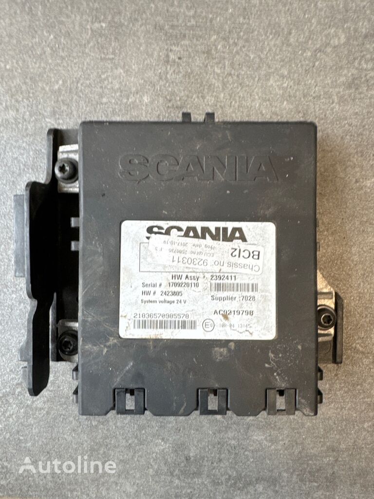 блок управления Scania ECU BWE 2586735 3043908 для грузовика