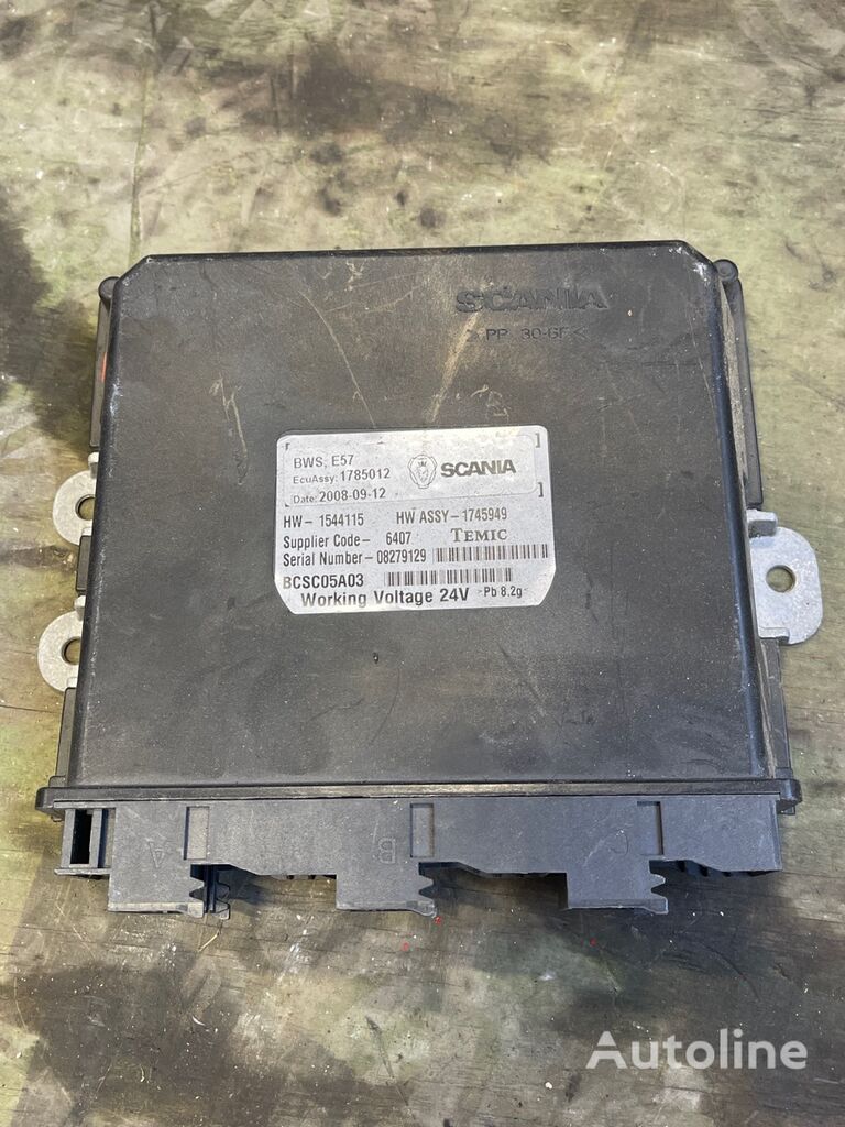 Scania ECU BWS 1785012 control unit for truck