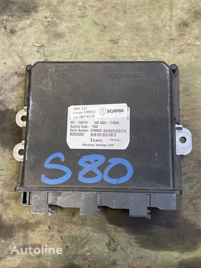 valdymo blokas Scania ECU BWS 1785012 sunkvežimio