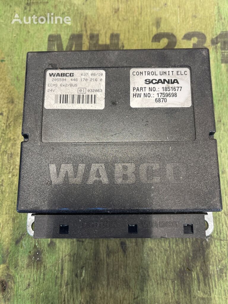 Scania ELECTRONIC CONTROL SMS ELC 1851677 unidad de control para camión