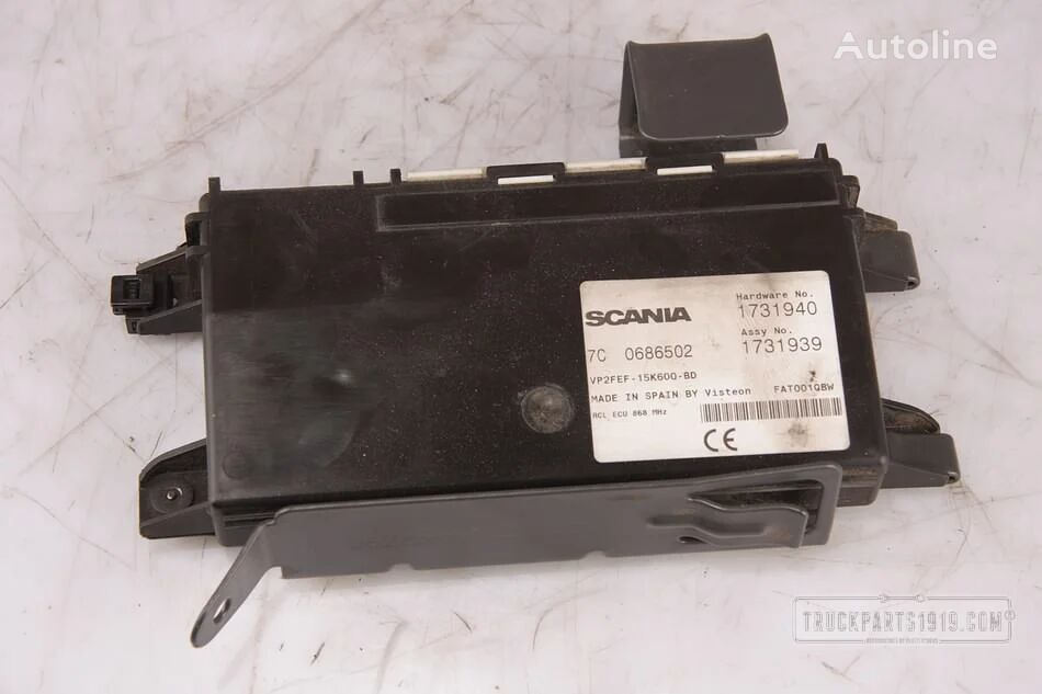 Scania Electrical System ECU alarm systeem 1731939 unidad de control para camión