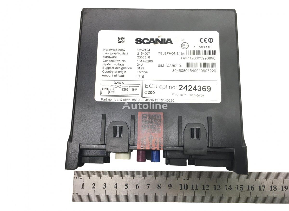 Scania K-Series (01.12-) 1852553 control unit for Scania K,N,F-series bus (2006-)