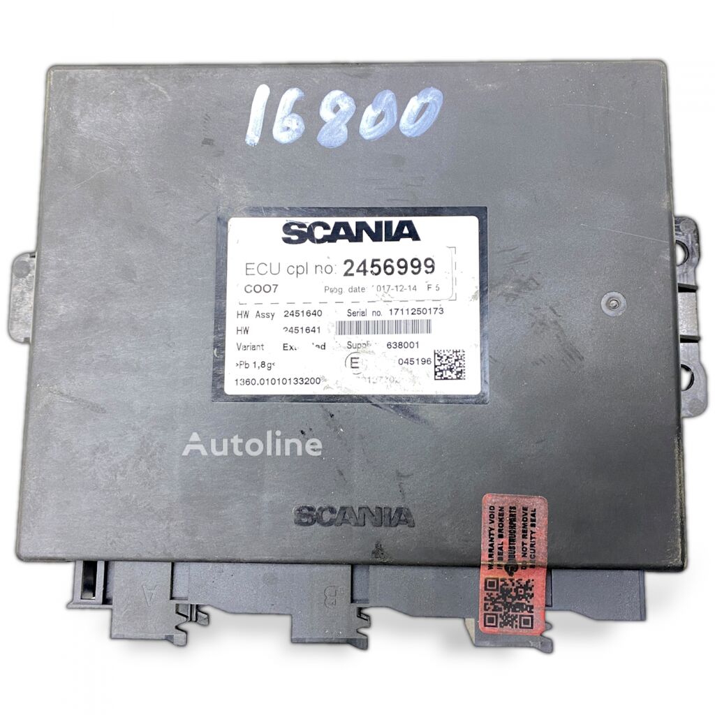 Unité de commande Scania K-series (01.06-) pour Scania K,N,F-series bus (2006-) - Autoline
