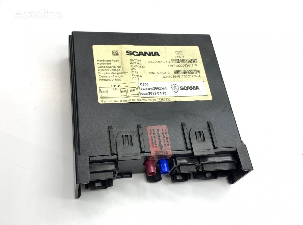 Scania P-series (01.05-) 1852553 control unit for Scania P,G,R,T-series (2004-2017) truck tractor