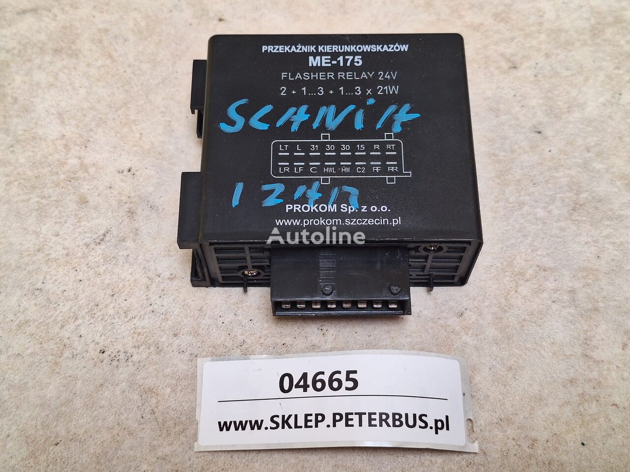 Scania PROKOM ME-175 control unit for bus