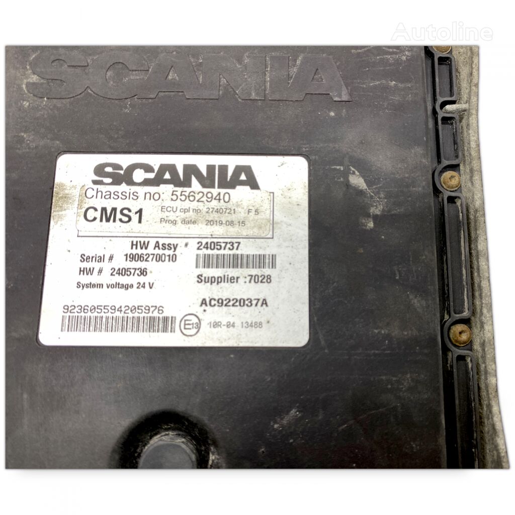 Scania S-Series (01.16-) control unit for Scania L,P,G,R,S-series (2016-) truck tractor - Autoline