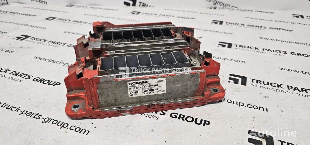 unité de commande Scania T, P, G, R, L, S series EURO6 ECU EMS XPI engine control unit 26 pour tracteur routier Scania SCANIA T, P, G, R, L, S series EURO6 ECU EMS XPI engine control unit 2630075, 2258418, 2626885,  DC16 384A,  1924091, 1857180, 2190554, 2238615, 2289717, 2330863, 2325334, 2304230, 2332976, 2410840, 2445394, 2402260, 2541619, 2556167, 2559193, 2597332, 2659494, 2621333, 2751962, 2765098, 2274174, 2330852, 2325333, 2304228, 2332975, 2410839, 2445388, 2402253, 2541615, 2556163, 2559189, 2597328, 2659465, 2491532, 2765095, 2033257, 2456999, 1487577, 2006545 , 2033257, 2332980, 2410844, 2445398, 2402264, 2541636, 2556171, 2559197, 2597336, 2659474, 2621339, 2782796, 1924091, 1857180, 2332981, 2410845, 2445399, 2402265, 2541638, 2556172, 2559198, 2597337, 2659475, 2621340, 2751963, 2765108, 2332981, 2410845, 2445399, 2402265, 2541638, 2556172, 2559198, 2597337, 2659475, 2621340, 2751963, 2765108, 2332980, 2410844, 2445398, 2402264, 2541636, 2556171, 2559197, 2597336, 2659474, 2621339, 2782796, 1924091, 1857180, 2006546, 1879961, 1421785, 2309730, 2301402, 1879961, 1879960, 1939501, 1939644, 2001360, 2117986, 2053950, 2301402, 2309730, 2456999, 2759738, 2309730, 2456999, 2759738, 2023093, 2029819, 2089200, 2060722, 2200695, 2272091, 2284382, 2292756, 2391413, 2420314, 1894897, 2033260, 2089308, 2062338, 2062427, 2146266, 2199000, 2146315, 2282304, 2185588, 2277703, 2405360, 2641766, 2420312, 2391411, 2420313, 2391412, 2420314, 2391413, 2420315, 2391414, 2420308, 2391407, 2641661, 2405351, 1909402, DC1307, DC1308, DC1310, DC1311, DC1305, DC1306, 1849594, 1790634, 1790633, 1909402, 1913295, 1904092, 1913284, 1913298, 1939983, 1931089, 2006546, 2023093, 2029819, 2089200, 2060722, 2200695, 2272091, 2284382, 2292756, 2476534, 2445401, 2325341, 2410847, 2717307, DC16118, 2771830, 2806450, 2818544, 2842124, 2851017, 2882747, 2890430, 2916982, 2930799