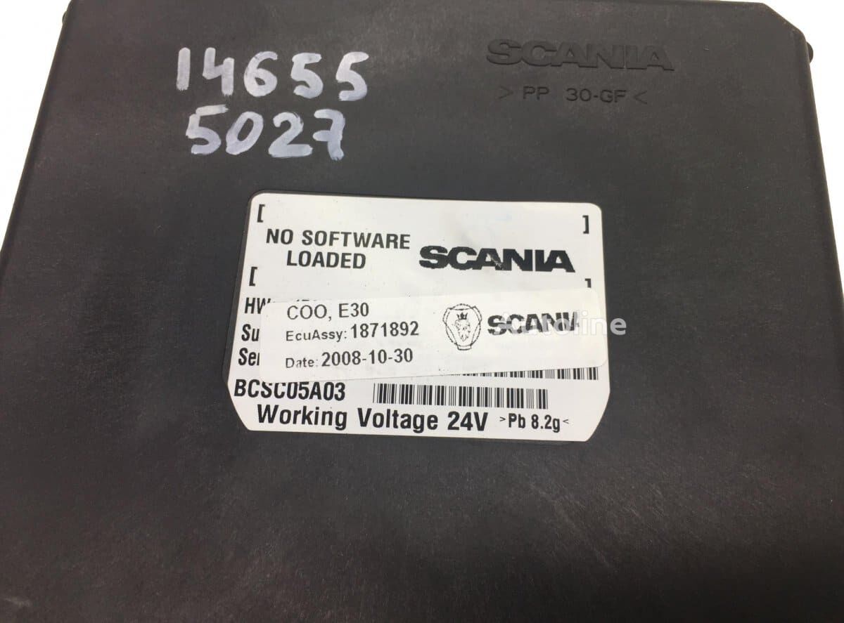Centralina Scania Unitate de control COO E30 para camião Scania 1871892 24V - Autoline