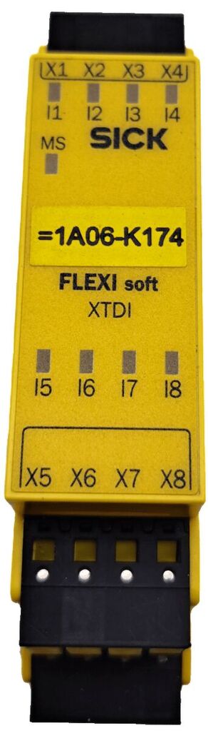 teollisuusrobotti Sick Sicherheitssteuerungen: Flexi Soft 1044124 ohjausyksikkö