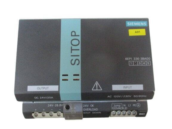 Siemens SITOP power 20 6EP1336-3BA00 styrenhet till industrirobot